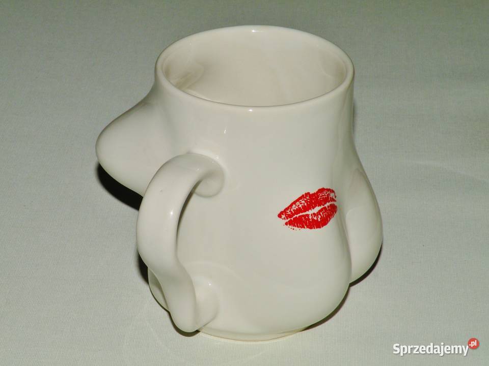 Kubek ceramiczny seksisty 05 l biały Kubki Bydgoszcz