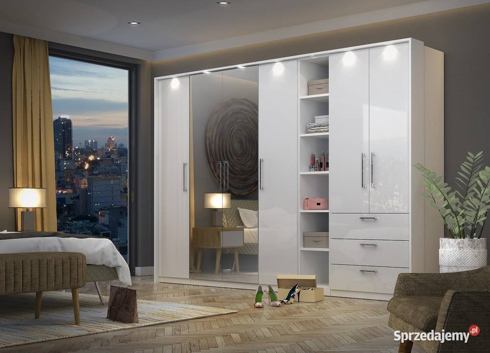 OPTIMA SZAFA Z LUSTREM 58 217cm Rzeszów