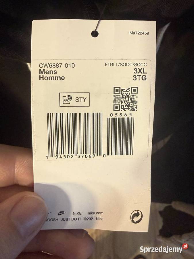 Bluza męska z kapturem Nike rozmiar XXXL sprzedam