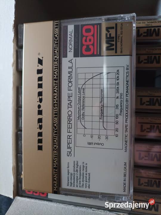 Kaseta Marantz MF 1 C 60 1983 8 sztuk kaset kaseta Warszawa sprzedam