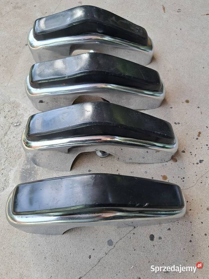 Fiat 125p ST kły do zderzaka chrom komplet 4 wielkopolskie Leszno