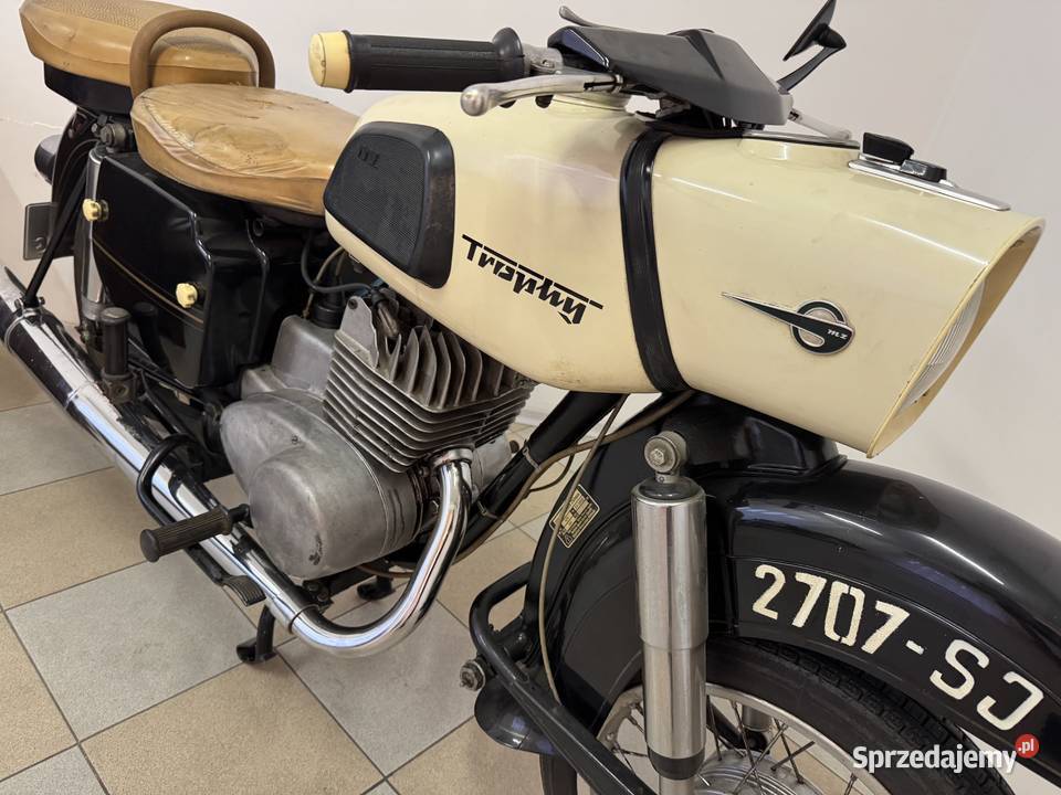 MZ ES 2502 Trophy 1970r Oryginał DDR 3169 3169km Dąbrowa Górnicza