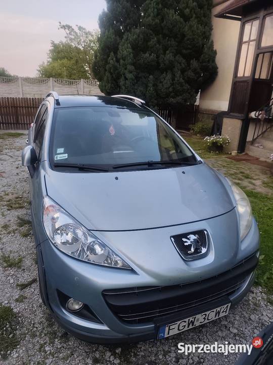 Peugeot 207sw 16 HDI niebieski 207 Gorzów Wielkopolski