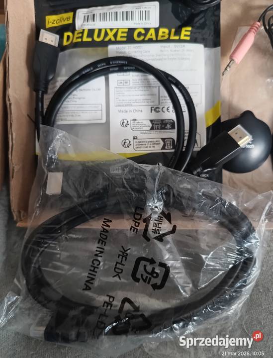 Kable HDMI Eurozłącza mikrofon i inne Części i akcesoria Wronki