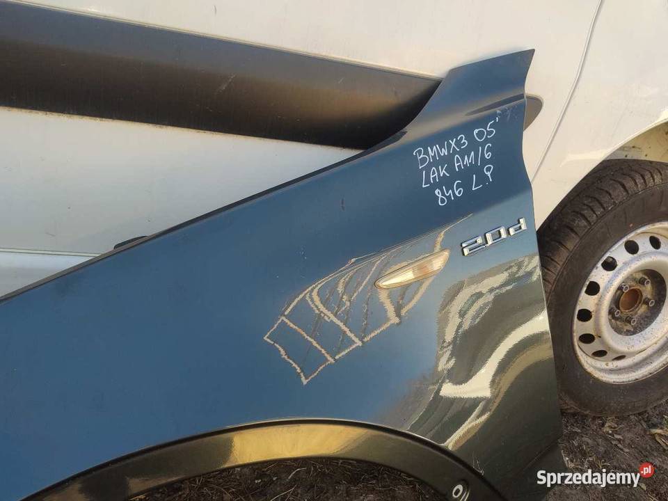 BŁOTNIK LEWY PRZÓD A11 BMW X3 E83 osobowe Karoseria