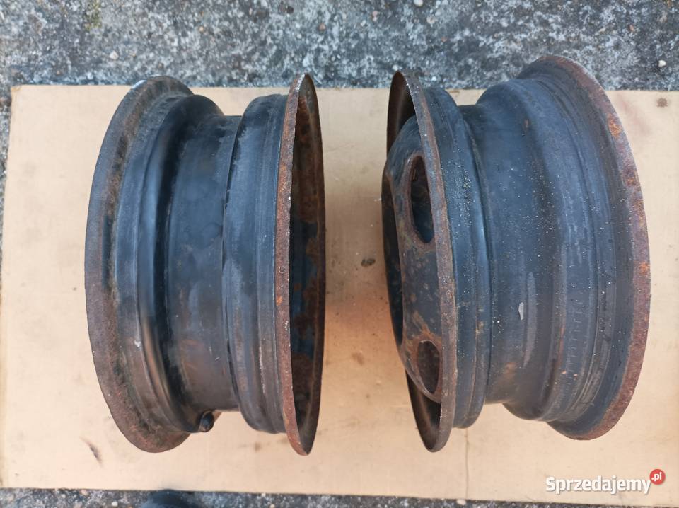 Sprzedam dwie felgi stalowe do VW Polo Średnica 13" Opole sprzedam