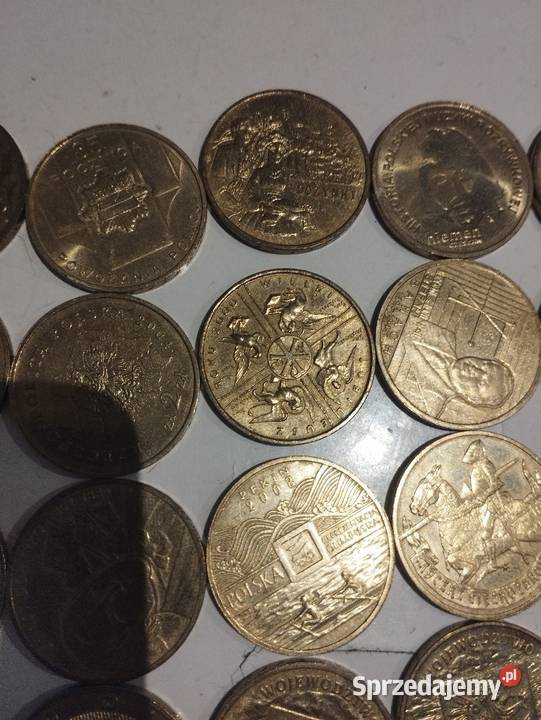 Monety kolekcjonerskie 2ójki Gdańsk sprzedam