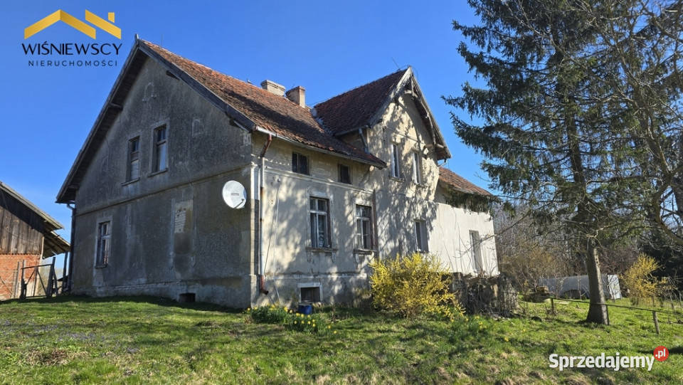 Połowa domu Stajnia działka 8003 m2 Ząbrowiec Liczba pokoi 2