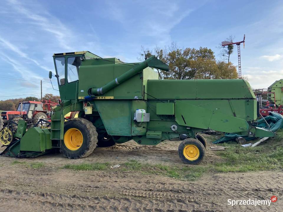 Kombajn zbożowy John deere 952 Zbożowe Pniewo