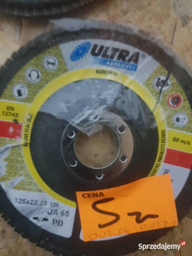 tarcza szlifierska 125mm Gr 80 ultra razor Elektryczne Głogowa sprzedam