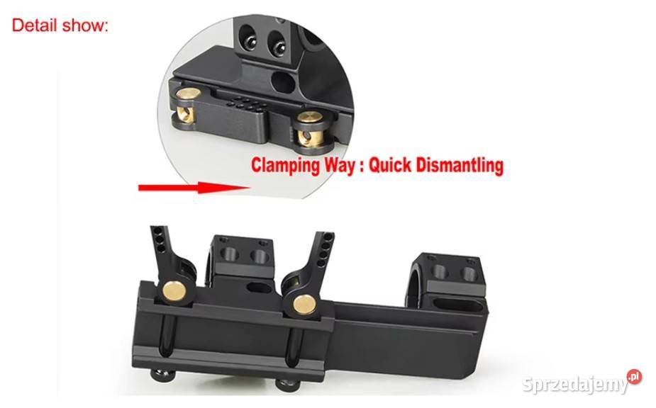 montaż lunety DISCOVERY 22mm2530mm