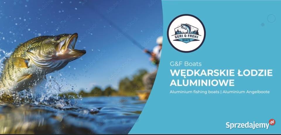 Łódź aluminiowa wędkarska GF 370 O 37m 10 rabatu Szczecin