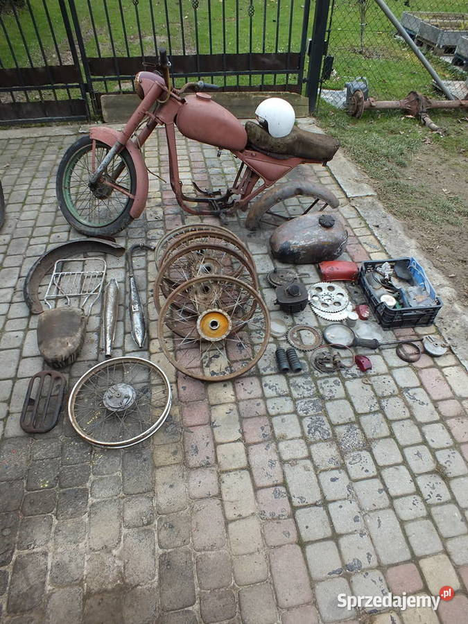 Wfm 125 M06 Romet nie Wsk Shl Kurier ŚLĄSK 1km WSK Golasowice