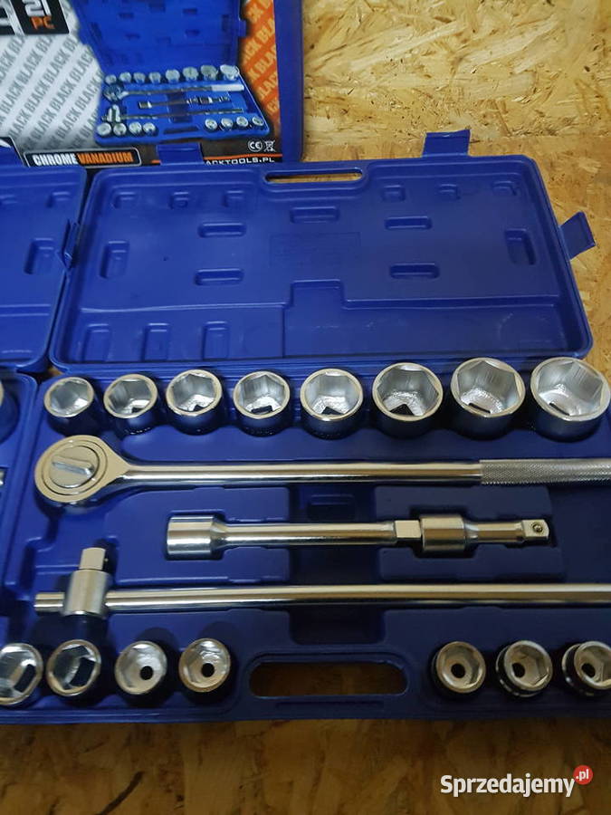 KLUCZE NASADOWE 21el 34 6kątne 1950mm Głogowa sprzedam