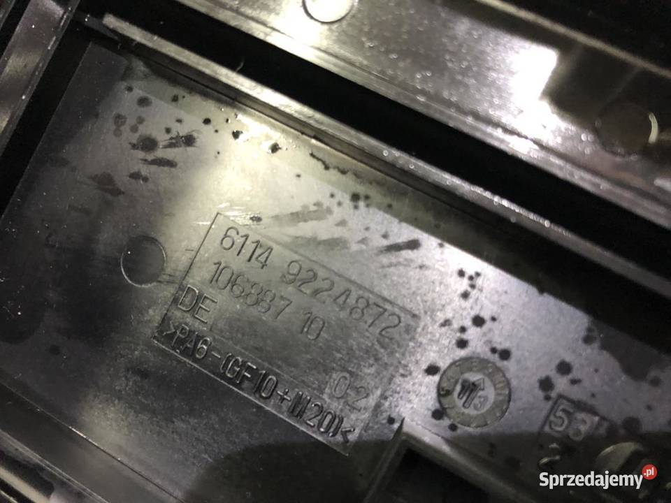 PUSZKA SKRZYNKA BEZPIECZNIKÓW BMW F31 9224872 Skrzynki bezpieczników