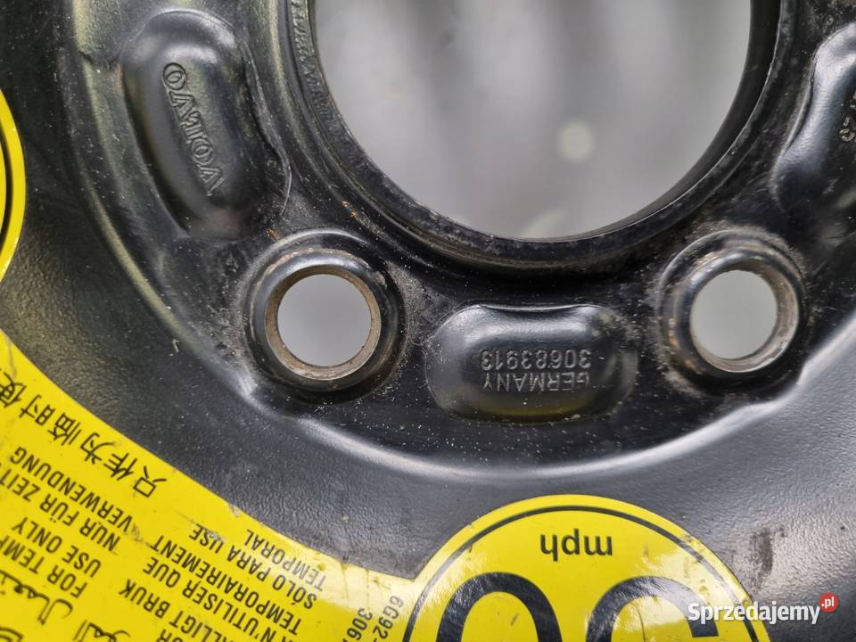 KOŁO DOJAZDOWE Volvo S40 II V50 C30 12585 R16 Chełm