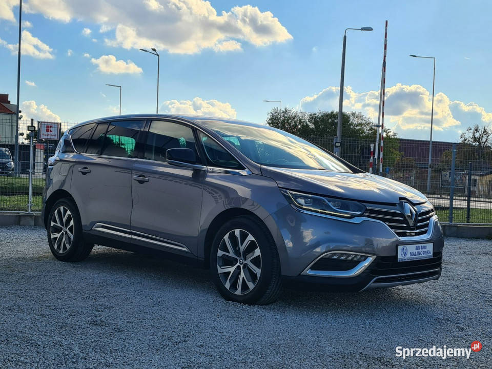 Renault Espace 7Osób SzklanyDach Navi Kamera elektrycznie ustawiane fotele wielkopolskie