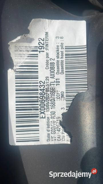 Opona Michelin 60070r30 168D165E TL Axiobib 2 Jastrzębniki