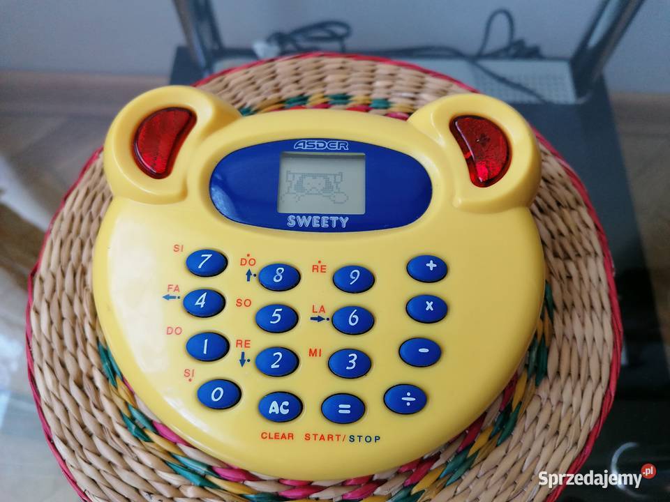 ELEKTRONICZNA GRA EDUKACYJNA SWEETY ASDER Edukacyjne Łódź