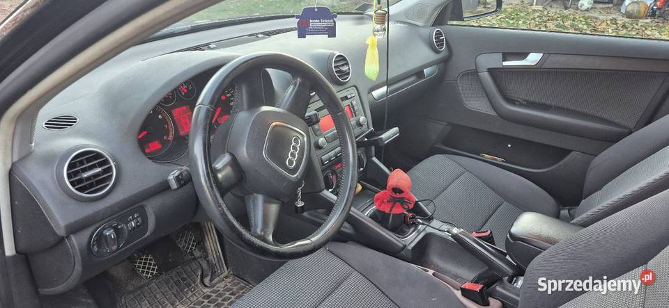 Audi A3 8P czarny Pniówno