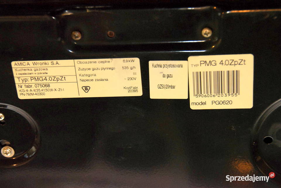 Płyta gazowa AMICA PG 0620 Warszawa