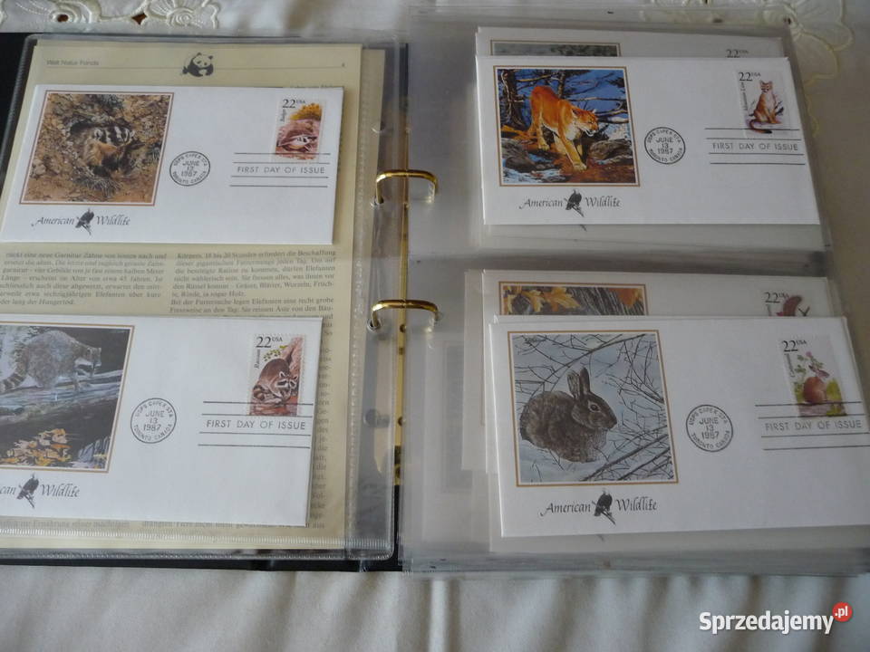 Album WWF zwierzęta chronione ze znaczkami Bukowno