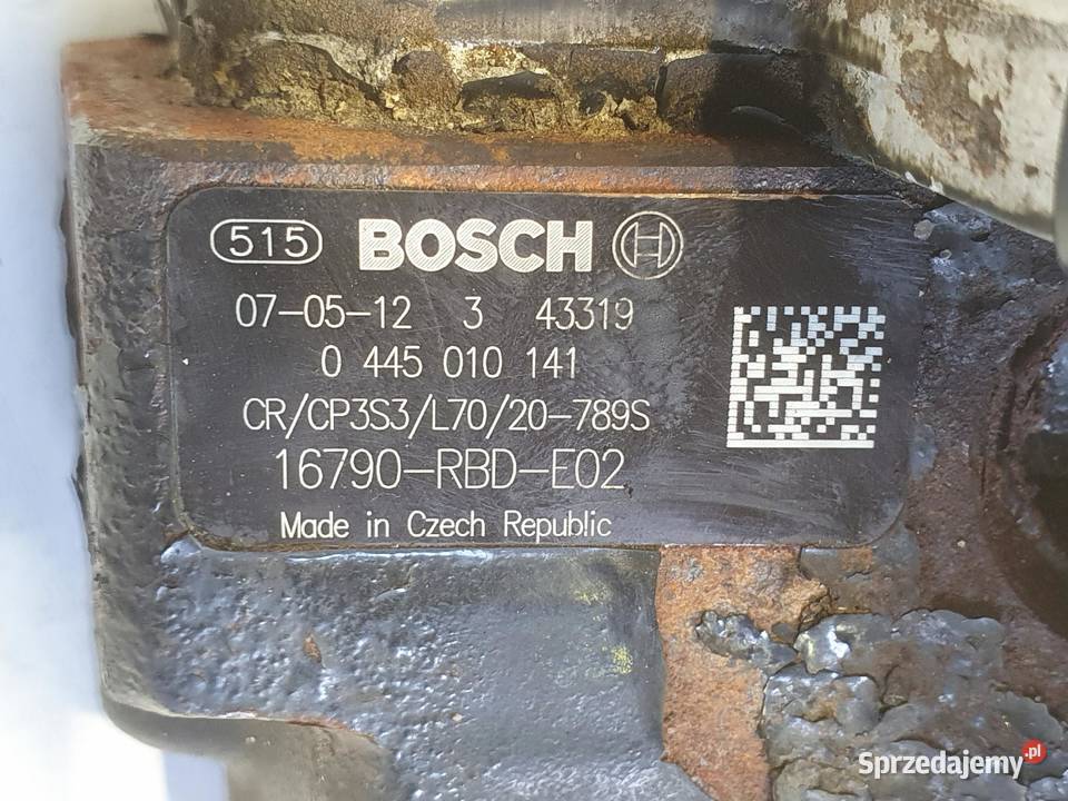 Honda Civic VIII 22 iCTDI POMPA WTRYSKOWA paliwa Rudka