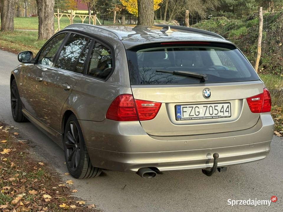 BMW 3 E91 320d automat navi 2011r skórzana tapicerka Seria 3