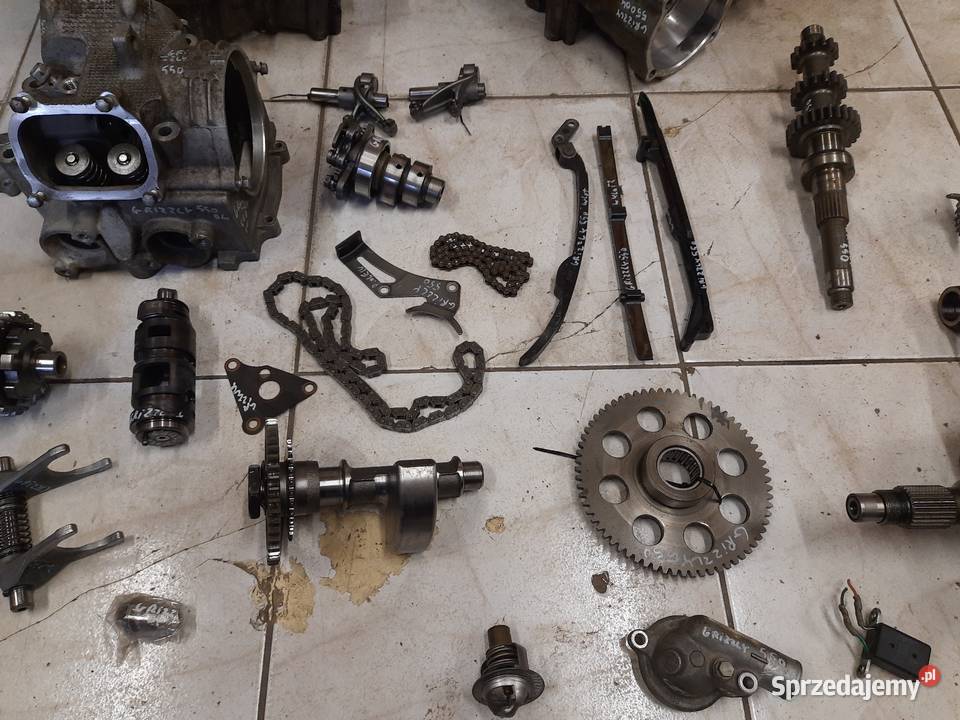 Yamaha Grizzly 550 silnik części j328e wał Jelenia Góra