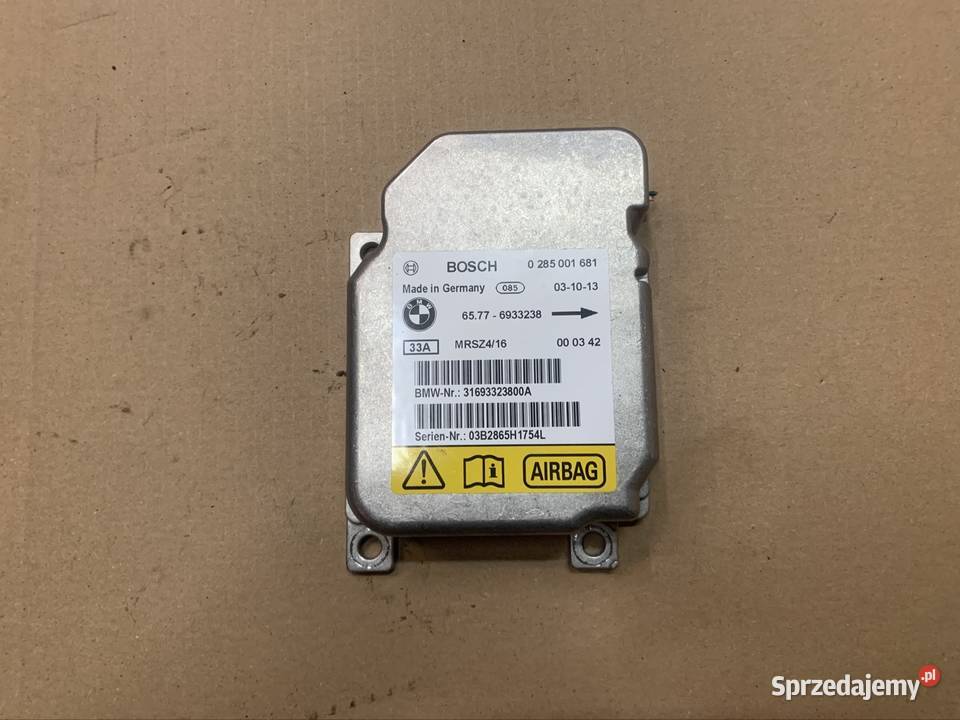 6933238 moduł sterownik poduszek bmw 3 e46 x5 Szczecin