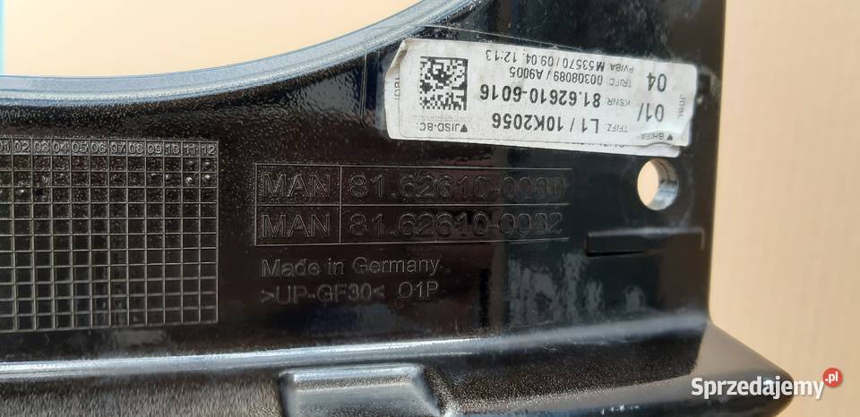 MAN TGX TGX3 TG3 PRZEDŁUŻENIE DRZWI PRAWE ciężarowe lubuskie Bieleń