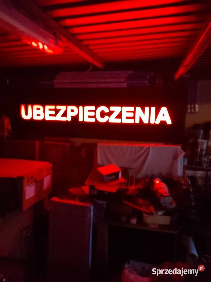Szyld Podświetlany Reklama Podświetlana