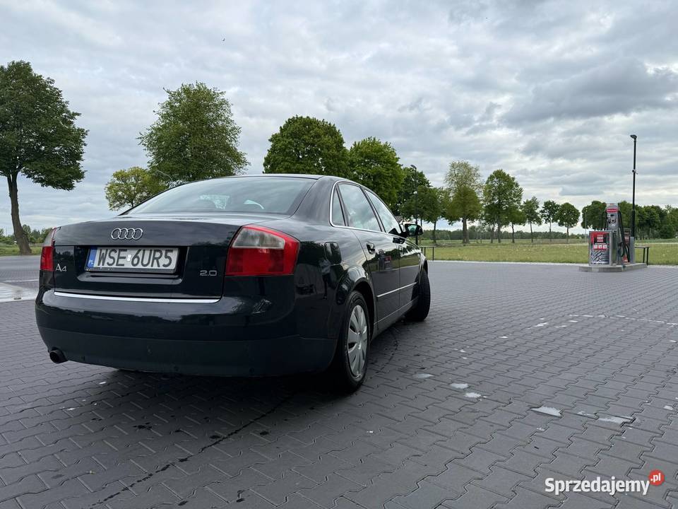 Audi A4 B6 20 Benzyna Gaz 2000 130 Bezkolizyjny 1984cm3 Sierpc