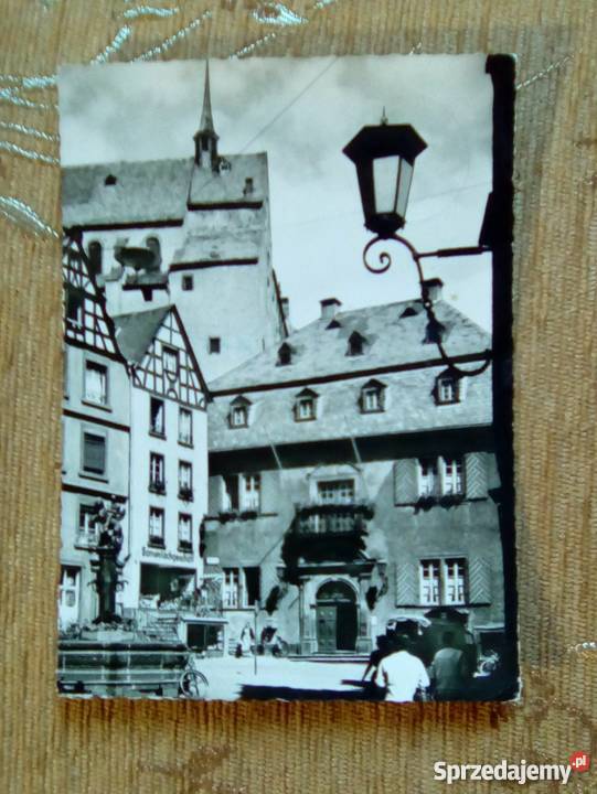 COCHEM WIDOK NA STARE MIASTO I FONTANNĘ ŚW Piszczac