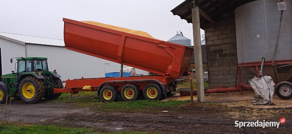 przyczepa tandem wywrotka skorupa 18 ton sprzedam