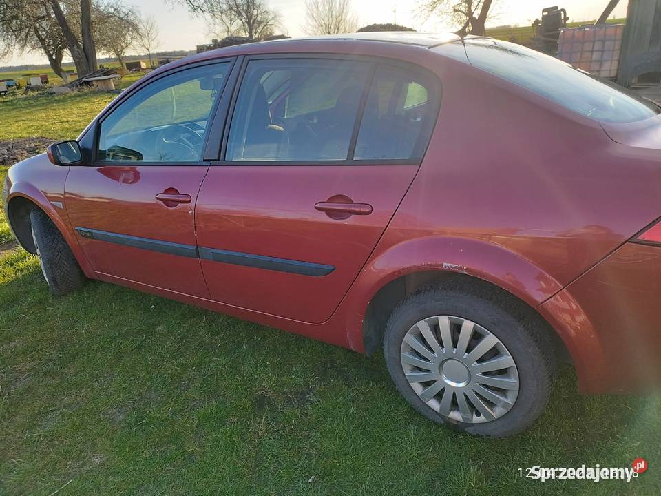 Sprzedam Renault Megane II sedan 2005 nieuszkodzony mazowieckie Iłża