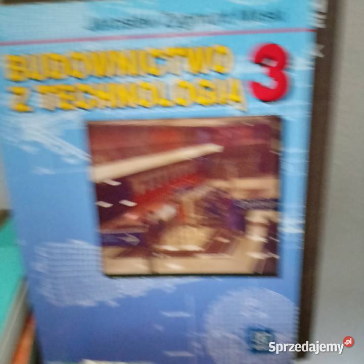 Budownictwo i technologia 3 książki Warszawa