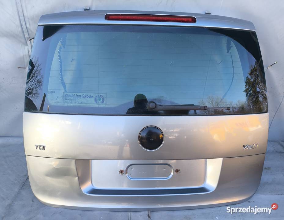 SKODA YETI 0912r KLAPA BAGAŻNIKA Radom