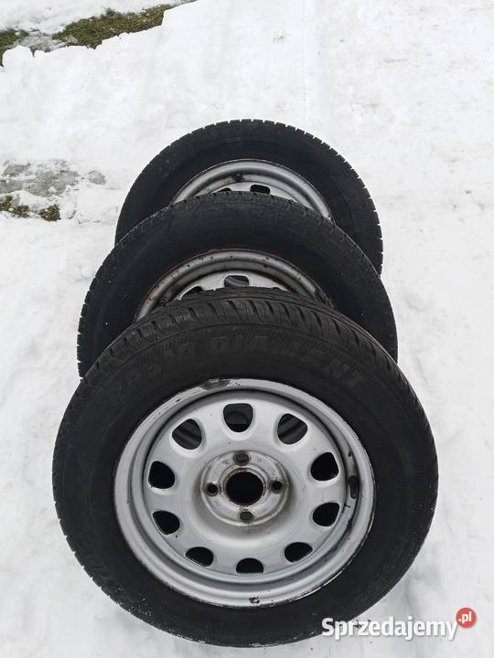 Koła opony felgi 18565 R14 lato 4x100 cen 571 mm mazowieckie Sierpc sprzedam