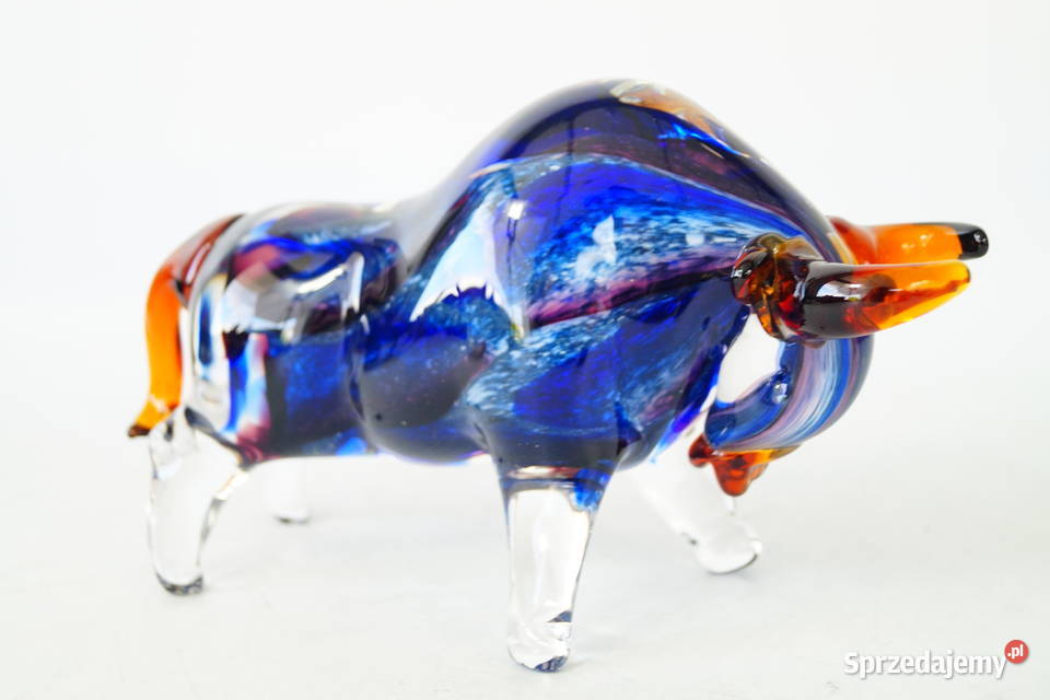 Figura Murano style BYK BYCZEK giełda wall Gizałki