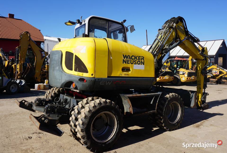 Koparka kołowa Wacker Neuson EW 100 2014 Jeziorko