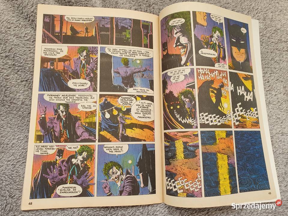 Batman Zabójczy Żart stan kolekcjonerski Gdynia
