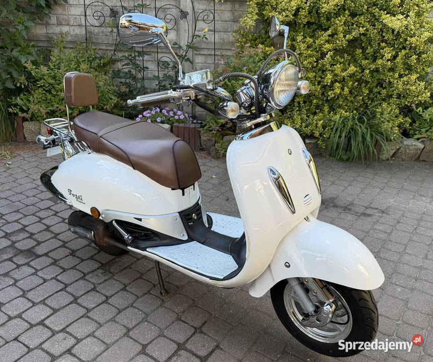 Skuter 50cc na dowód Warszawa nowości w rodzinie sprzedam