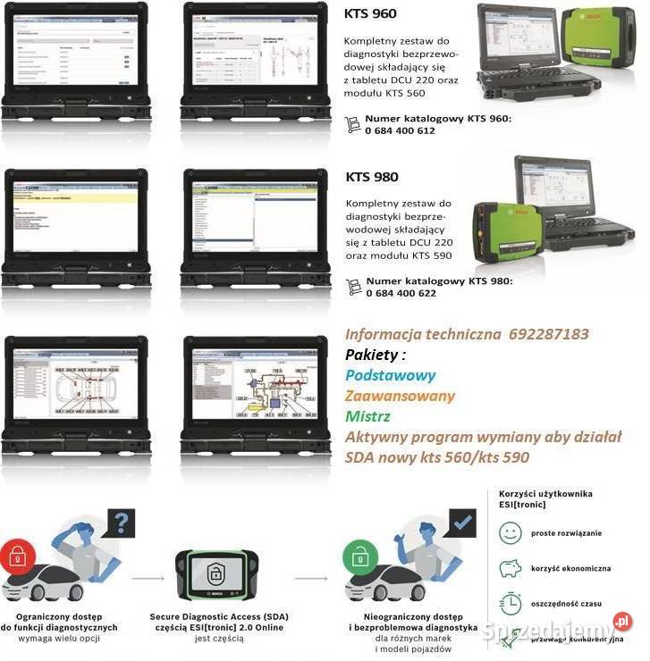 KTS 560 tester usterek Bosch Demo Bielsko-Biała