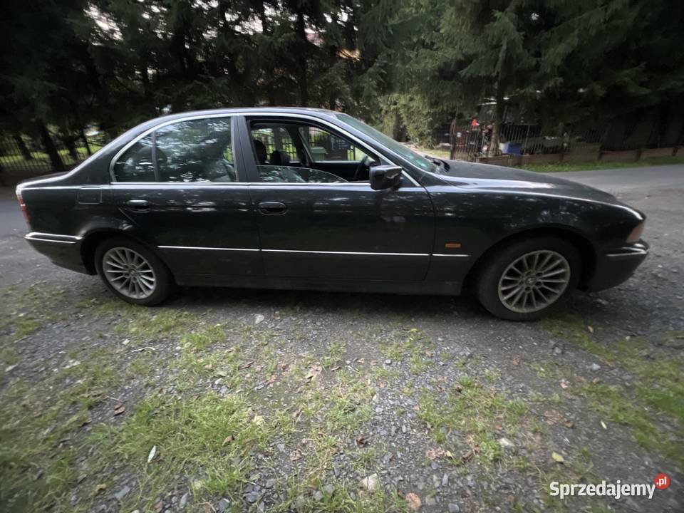 BMW e39 523i uszkodzone dolnośląskie Zawidów