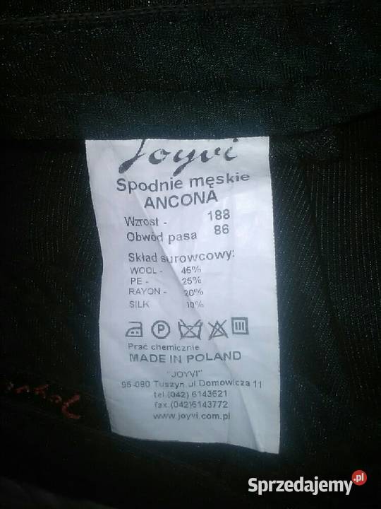 sprzedam garnitur spodnie komplet Mysłowice