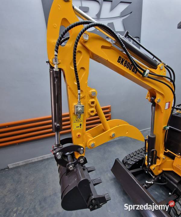 Mini Koparka Berger Kraus BK800BS skrętne ramie sprzedam
