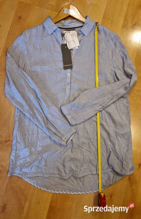 Damska KOSZULA Street One wiskoza niebieska nowa długi Lublin