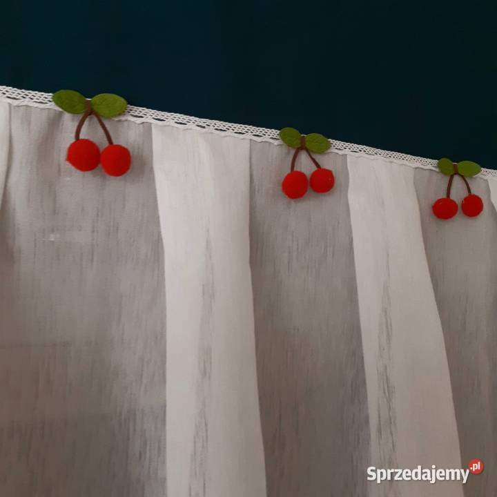 Firana panelowa wisienki wielokolorowy