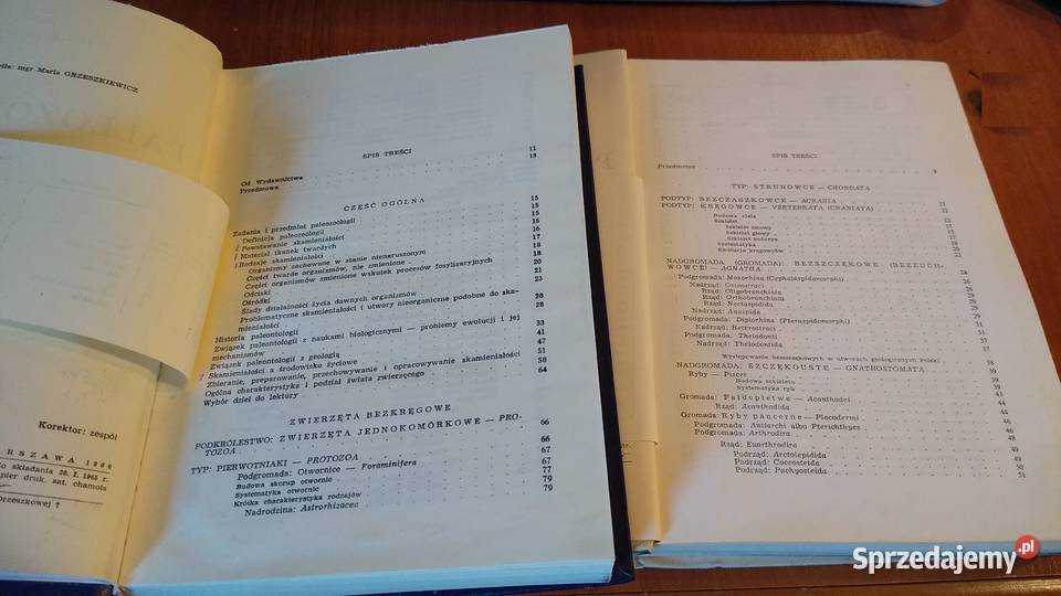 Paleozoologia Tom 12 Bezkręgowce i Strunowce Gdańsk